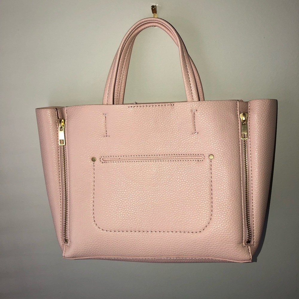 Ann Taylor Mini Signature Tote Blush Pink NWT - Picture 2 of 6